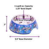 Cerulean Cat Pet Bowl