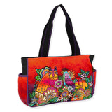 Chant D'Oiseau Medium Tote - Laurel Burch Studios