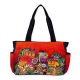 Chant D'Oiseau Medium Tote - Laurel Burch Studios