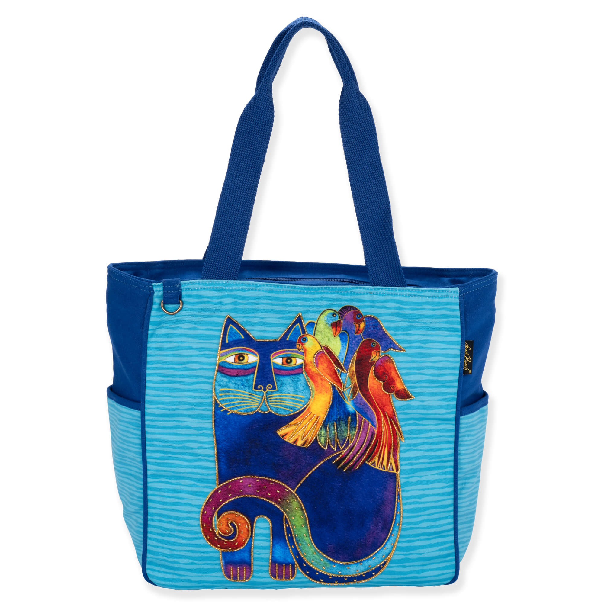 Catmandu Shoulder Tote | Laurel Burch Studios