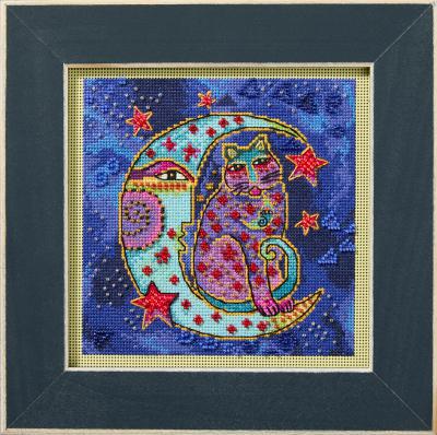 Moonside Cat Cross Stitch Kit – Laurel Burch Studios