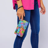 Blossoming Florals Wristlet Wallet - Laurel Burch Studios