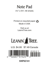 Bright Bold Be-YOO-tiful Flower Note Pad - 60 Sheets - Laurel Burch Studios