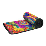 Carlotta's Garden Microfiber Beach Towel - Laurel Burch Studios