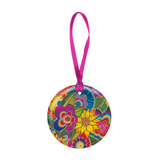 Carlotta's Garden Porcelain Keepsake Ornament - Laurel Burch Studios