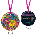 Carlotta's Garden Porcelain Keepsake Ornament - Laurel Burch Studios