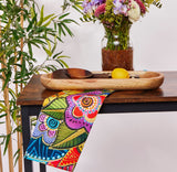 Carlotta's Garden Tea Towel - Laurel Burch Studios
