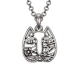 Cat Face Necklace - Laurel Burch Studios
