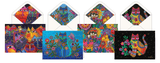 Cats 16 Note Cards & Envelopes - Boxed Set - Laurel Burch Studios