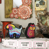 Dog Rubber Curio Stamp - Laurel Burch Studios