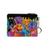 Dogs and Doggies Keychain Wallet - Laurel Burch Studios
