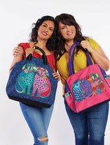 Eros and Ellie Medium Tote - Laurel Burch Studios