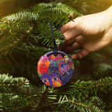 Fantasticats Porcelain Keepsake Ornament - Laurel Burch Studios