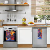 Fantasticats Tea Towel - Laurel Burch Studios