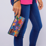 Fantasticats Wristlet Wallet - Laurel Burch Studios