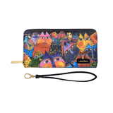 Fantasticats Wristlet Wallet - Laurel Burch Studios