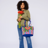 Fleur Del Sol Medium Tote - Laurel Burch Studios