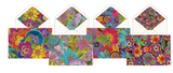 Florals 16 Note Cards & Envelopes - Boxed Set - Laurel Burch Studios