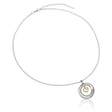 Heart of Love Necklace - Sterling Silver - Laurel Burch Studios
