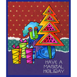 Holiday Friends Stamps & Dies Set - Laurel Burch Studios