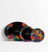 Laurel's Garden Melamine Oval Platter - Laurel Burch Studios