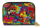 Laurel's Garden Zippered Wallet - Laurel Burch Studios