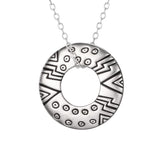 Laurel's Om Necklace - Sterling Silver - Laurel Burch Studios