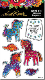 Magical Horses Cutting Dies Set - Laurel Burch Studios