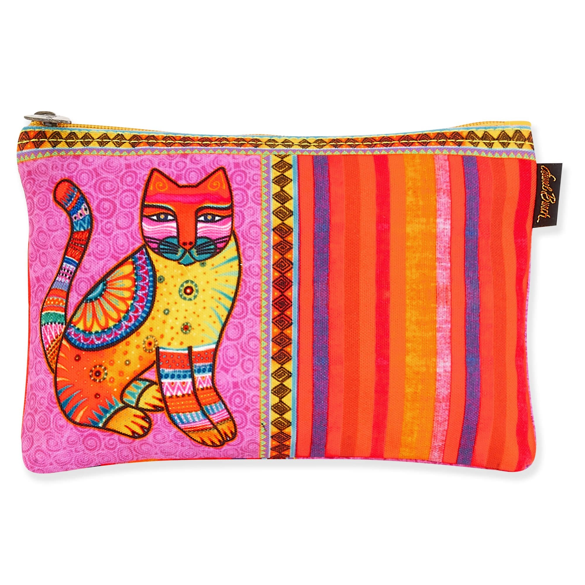 Cerulean Cat Cosmetic Bag | Laurel Burch Studios