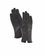 Medallion Cuff Touchscreen Gloves - Black - Laurel Burch Studios