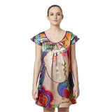 Mikayla Flutter Sleeve Nightgown - Laurel Burch Studios