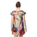 Mikayla Flutter Sleeve Nightgown - Laurel Burch Studios