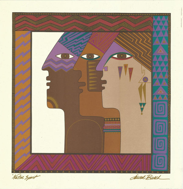 Native Spirit Print - 23" x 24" - Laurel Burch Studios