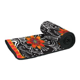 Orange Blossoms Microfiber Beach Towel - Laurel Burch Studios