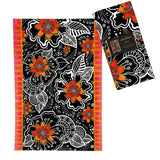 Orange Blossoms Tea Towel - Laurel Burch Studios