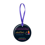 Rainbow Cat Porcelain Keepsake Ornament - Laurel Burch Studios