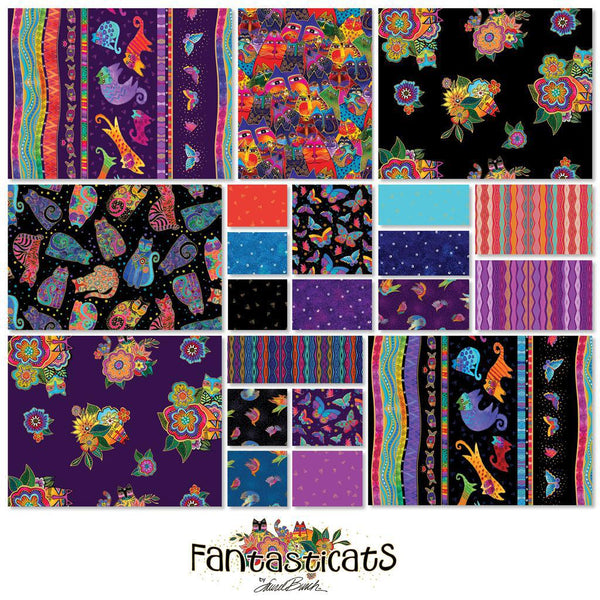 Fantasticats 10" Squares - Multi 42-pc. Pack