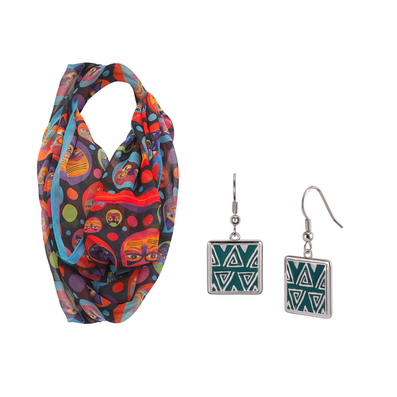 Vibrant Feline Flair Set