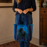 Vintage Mythical Mares Drawstring Tote