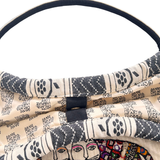 Vintage Embroidery Feline Friends Tote