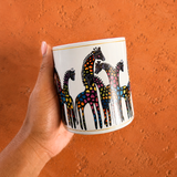 Vintage Giraffe Caravan Mug