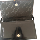 Vintage Leather Feline Family Purse