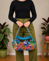 Vintage Whiskered Family Medium Hobo