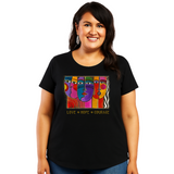 Love • Hope • Courage T-Shirt - Black