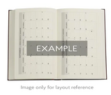 2025-2026 Wildflowers 18-Month Mini Planner - Hardcover
