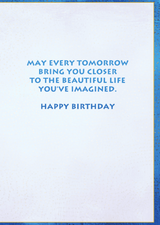 New! Indigo Mares Birthday Card