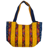 Vintage Blossoming Feline Tote