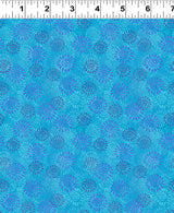 Oceania Geo by-the-yard - Pool Blue