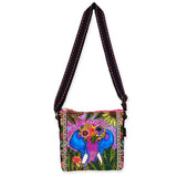 Alijah Elephant Small Crossbody - Laurel Burch Studios