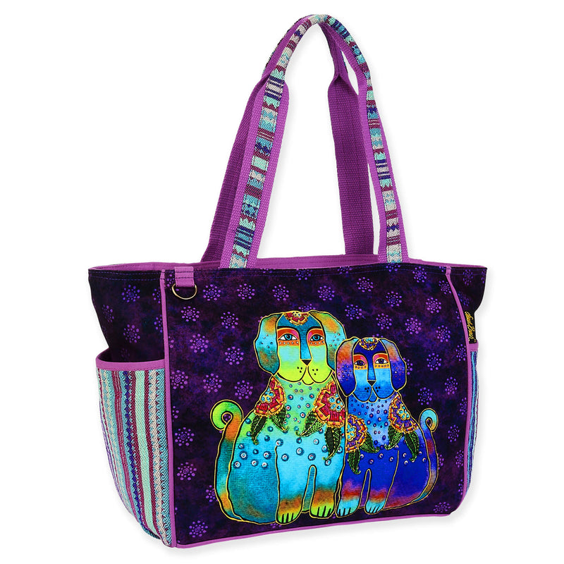 Amigos de Colores Large Tote - Laurel Burch Studios